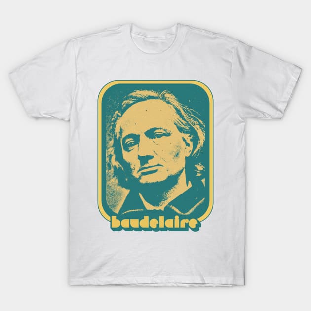 Baudelaire // Retro Style Fan Art Design T-Shirt by DankFutura